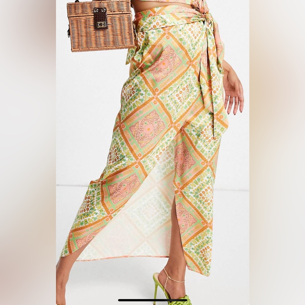NWOT ASOS Design wrap skirt